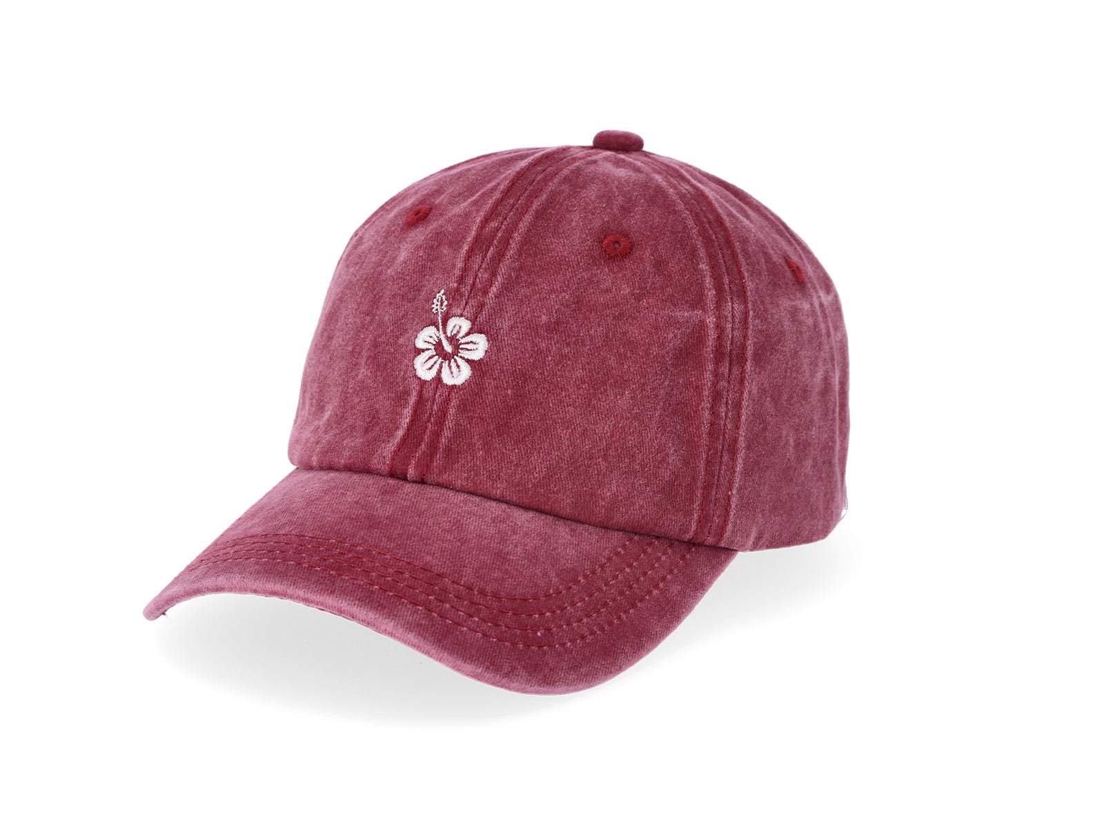 Burgundy velvet hot sale baseball cap