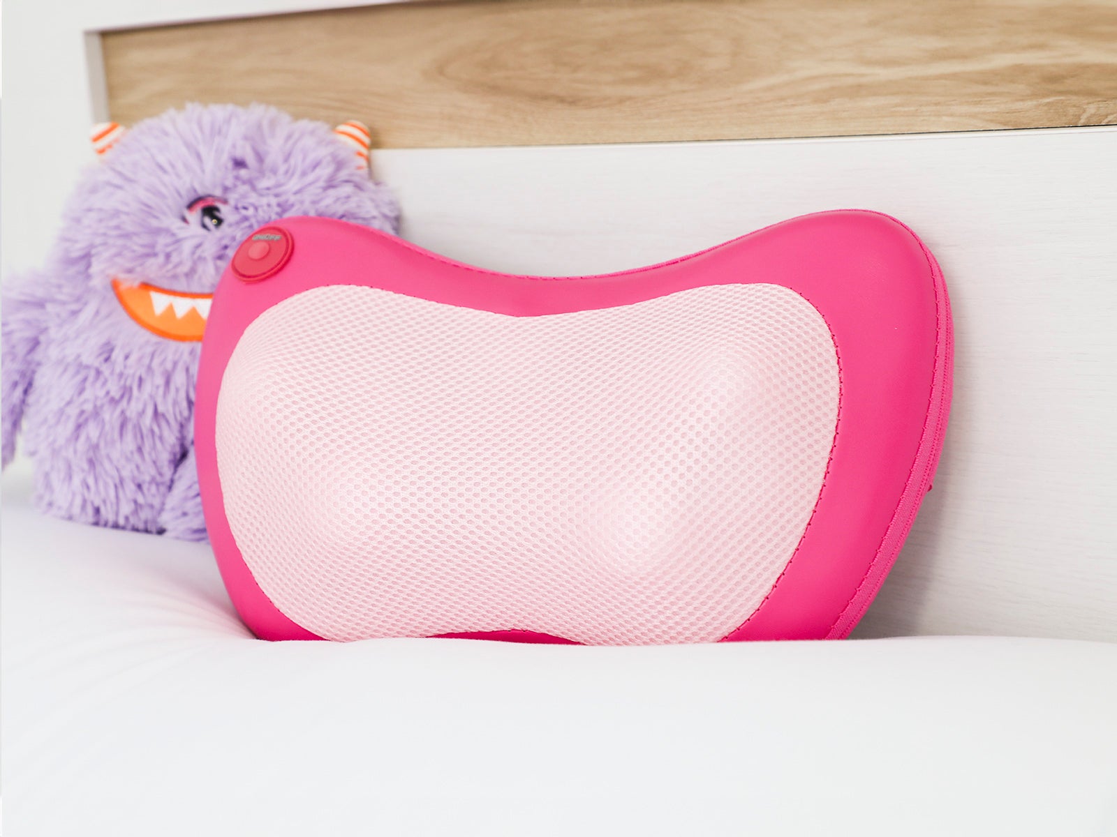 Fuchsia massage cushion