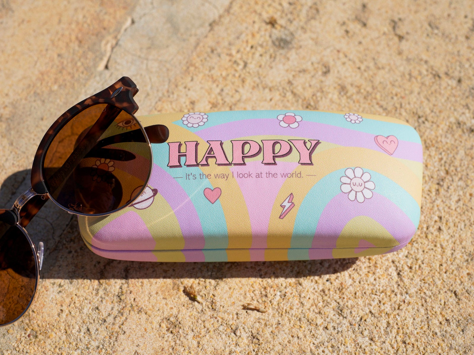 Funda de gafas Happy